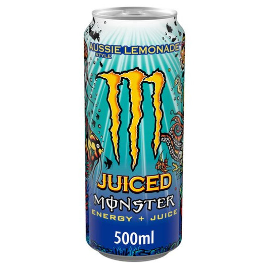 Monster Aussie Lemonade Drink 12 x 500ml