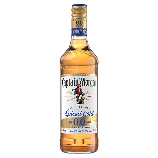 Captain Morgan Spiced Gold 0.0 Alcohol Free Rum