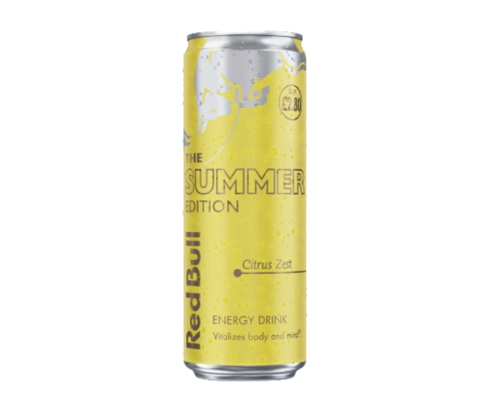 Red Bull Summer Edition Citrus Zest 250ml x12