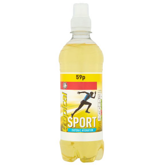 Euro Shopper Sport Isotonic Hydration Tropical 500ml x12