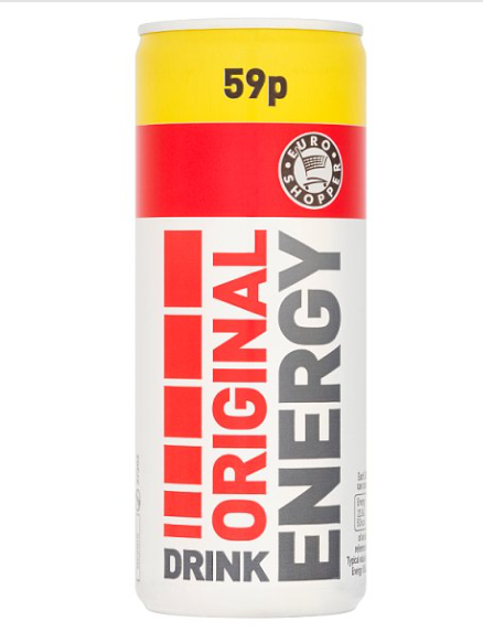 Euro Shopper Original Energy Drink 250ml x24