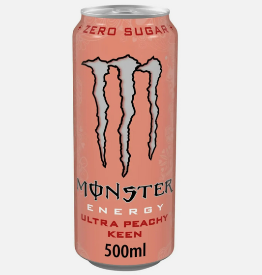 Monster Energy Ultra Peachy Keen 500ml x12