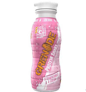 Grenade Protein Shake Strawberries & Cream Flavour 330ml x8