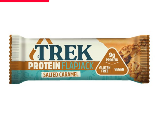 TREK Salted Caramel Protein Flapjack 50g x16