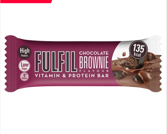 Fulfil Chocolate Brownie Flavour Vitamin & Protein Bar 40g x15