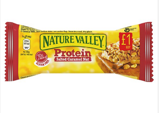 Nature Valley Protein Salted Caramel Nut 40g x12