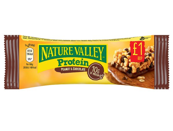 Nature Valley Protein Peanut & Chocolate 40g x12