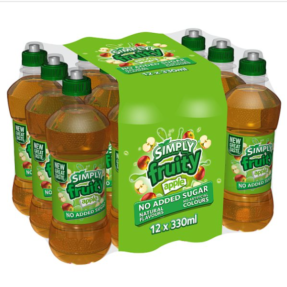 Simply Fruity Apple 12 x 330ml