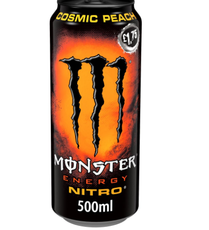 Monster Energy Drink Nitro Cosmic Peach 500ml x12