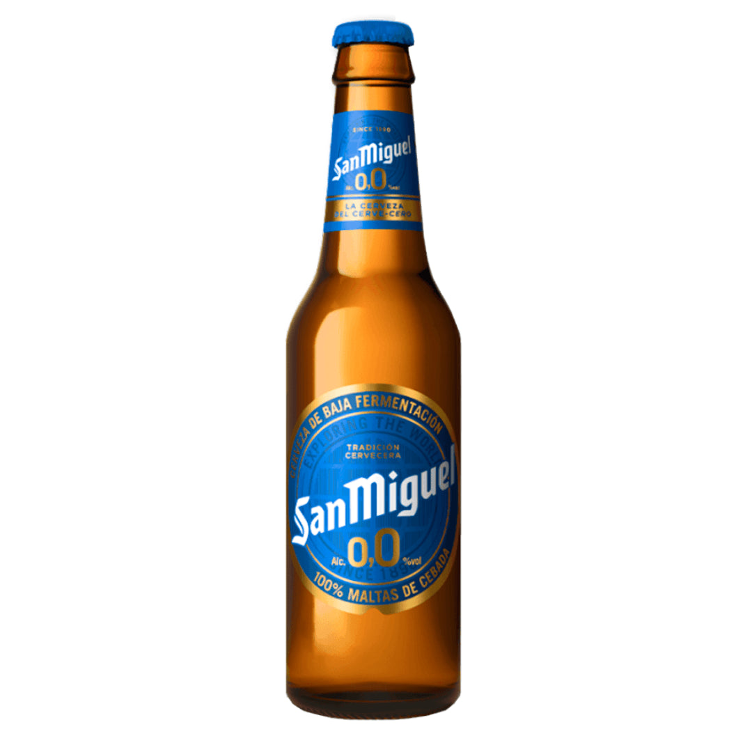San Miguel 0.0% Alcohol Free Premium Lager Beer 24x330ml