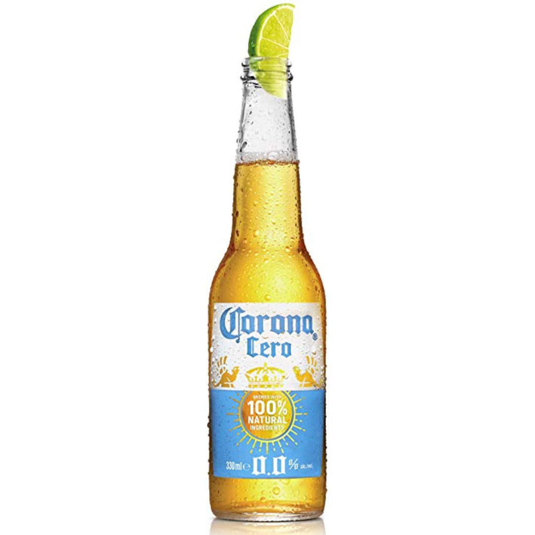 Corona Cero 0% Alcohol Free Premium Lager Beer Bottles 24x330ml