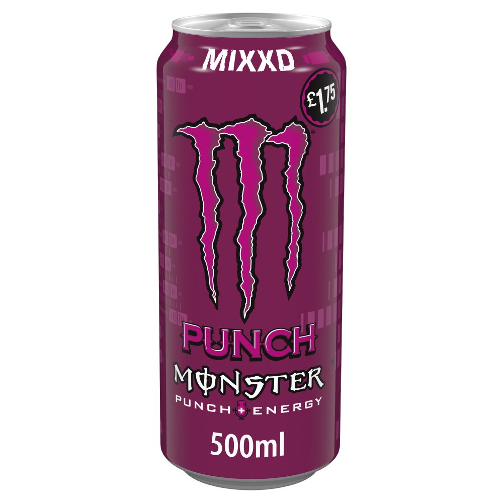 Monster Mixxd Punch Energy Drink 500ml x12