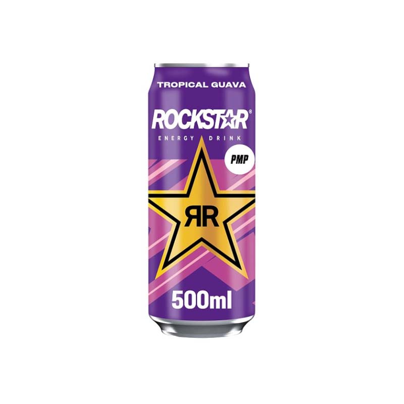 rockstar tropical guava 500ml