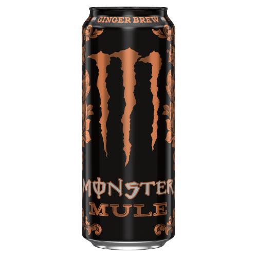 Monster Mule Ginger Brew Energy Drink 500ml x12