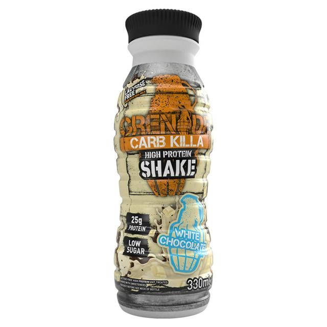 Grenade Carb Killa High Protein Shake White Chocolate 330ml x8