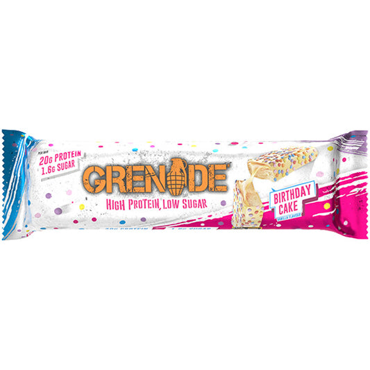 Grenade Carb Killa High Protein Bar Birthday Cake 12 x 60g