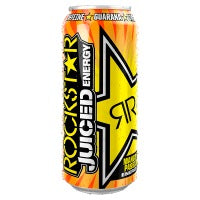 Rockstar Juiced Mango, Orange & Passion Fruit 500ml  x12