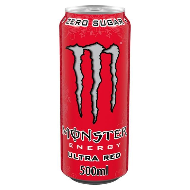 Monster Ultra Red Energy Drink 12 x 500ml