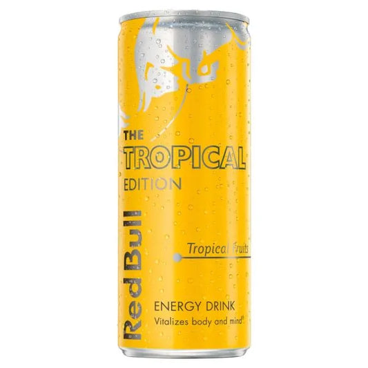 Red Bull The Tropical Edition Tropical Fruits Energy Drink 250ml x12